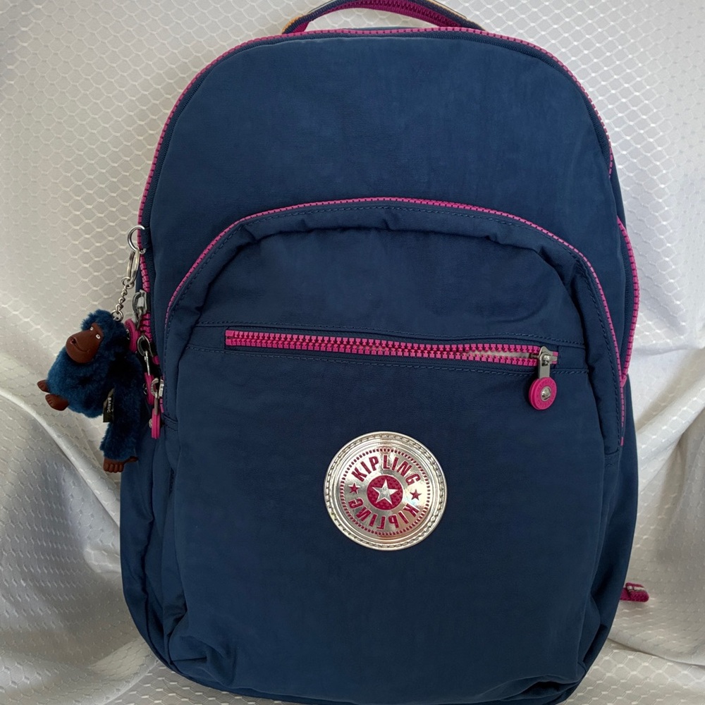Kipling Extra Large Seoul Backpack Mint Condition - image 1